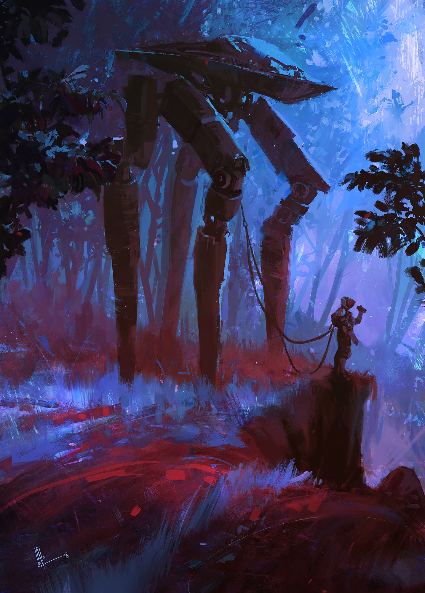 月光狩猎 - 奇幻场景